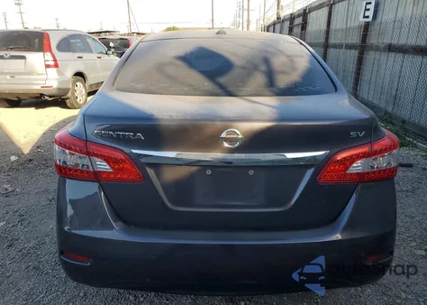 2015 Nissan Sentra S из США, поврежденный, VIN 3N1AB7AP9FY259154